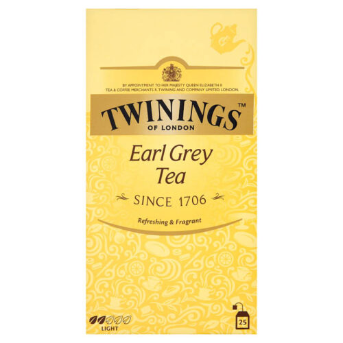 Twinings Earl Grey Czarna herbata z aromatem bergamoty 50 g (25 torebek)