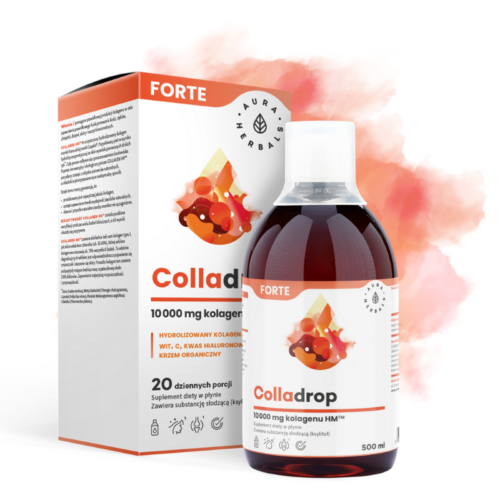 Aura Herbals Colladrop Forte kolagen morski 10000 mg 500 ml