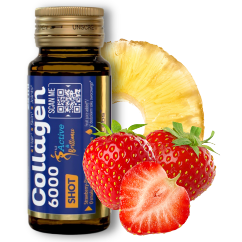 Olimp Labs Collagen 6000 Active & Brilliance 25ml truskawka-ananas