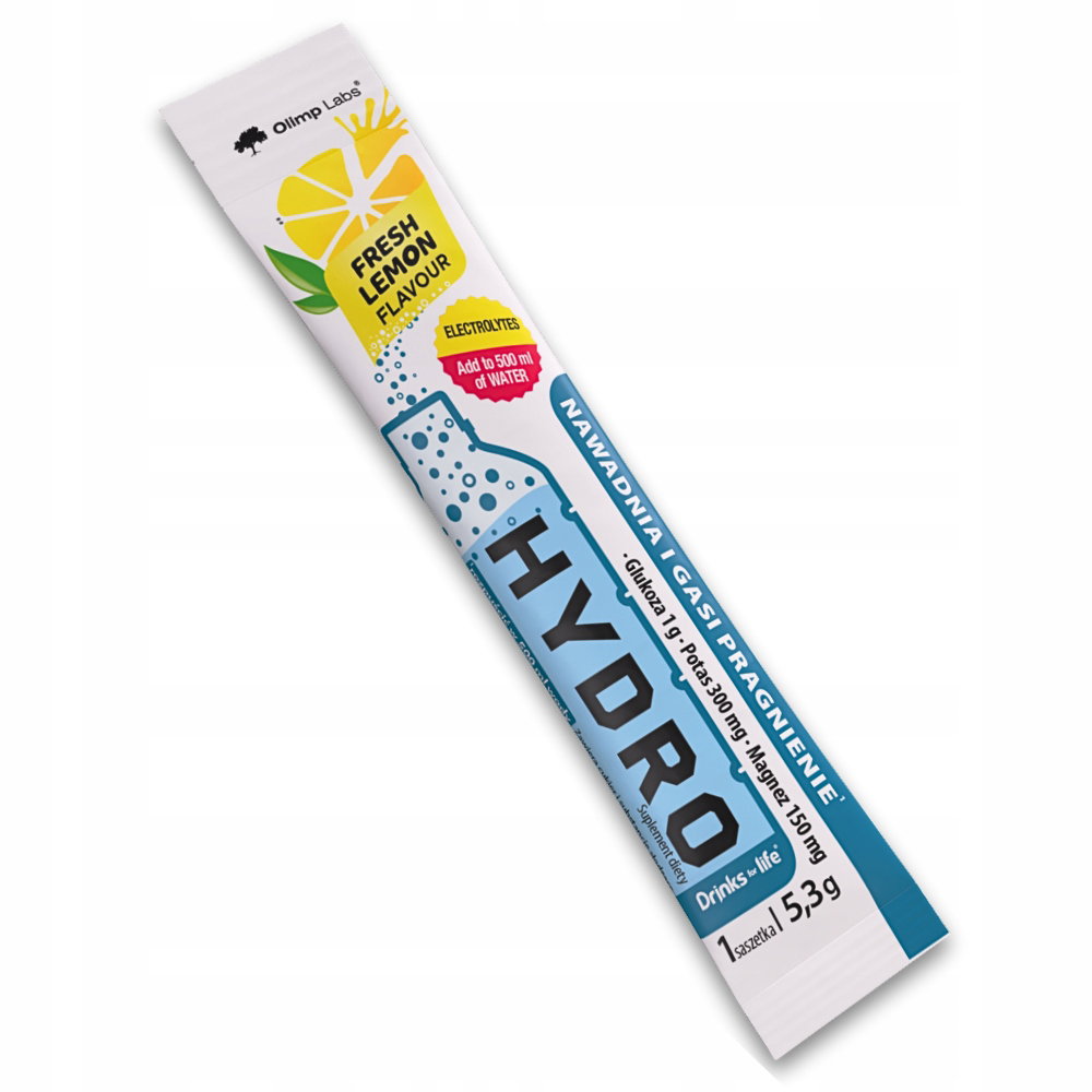 Olimp Drinks for life® HYDRO 5,3g cytrynowy 2 Olimp Drinks for life® HYDRO 5,3g cytrynowy / OLDHC