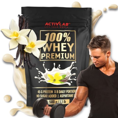 100% Whey Premium ActivLab 500g Wanilia