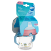 Canpol babies Kubek niekapek z silikonowym ustnikiem Bonjour Paris 150ml Blue