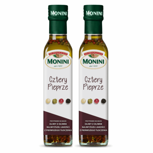 Zestaw 2 szt smak czterech pieprzy Monini