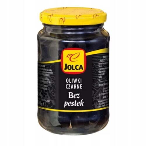 JOLCA 350g/160 OLIWKI CZARNE BEZ PESTEK*12