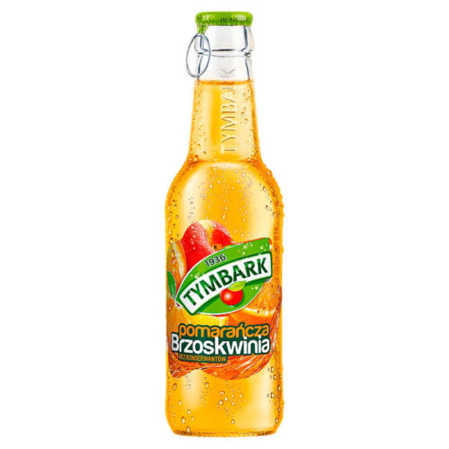 Tymbark Napój pomarańcza brzoskwinia, 250ml
