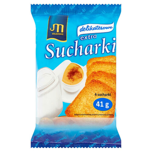 Mamut Sucharki extra delikatesowe 41 g (4 sztuki)