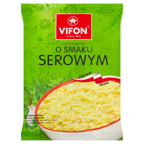 Vifon Zupa błyskawiczna o smaku serowym 65 g