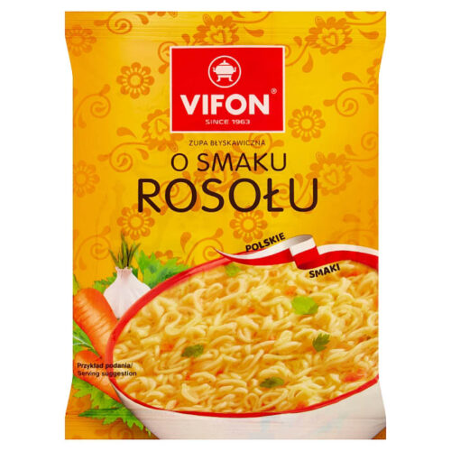 Vifon Zupa błyskawiczna o smaku rosołu 65 g