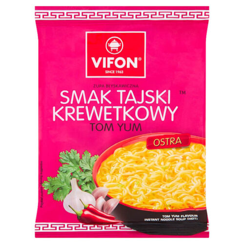 Vifon Tom Yum Zupa błyskawiczna smak tajski krewetkowy 70 g