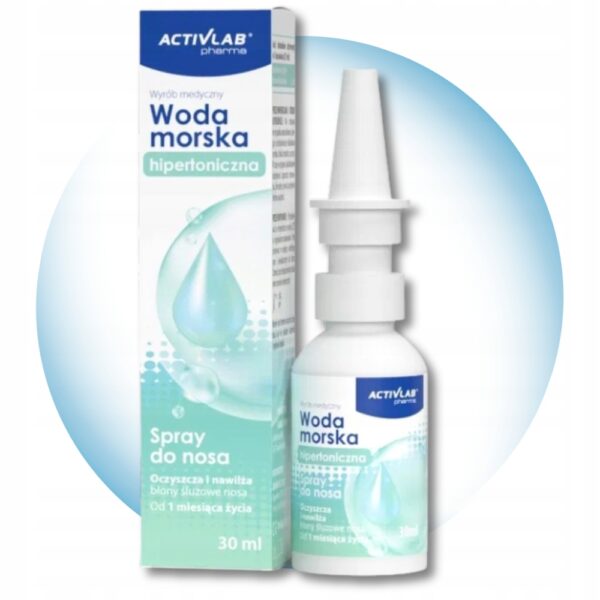 Woda morska hipertoniczna ActivLab 30ml