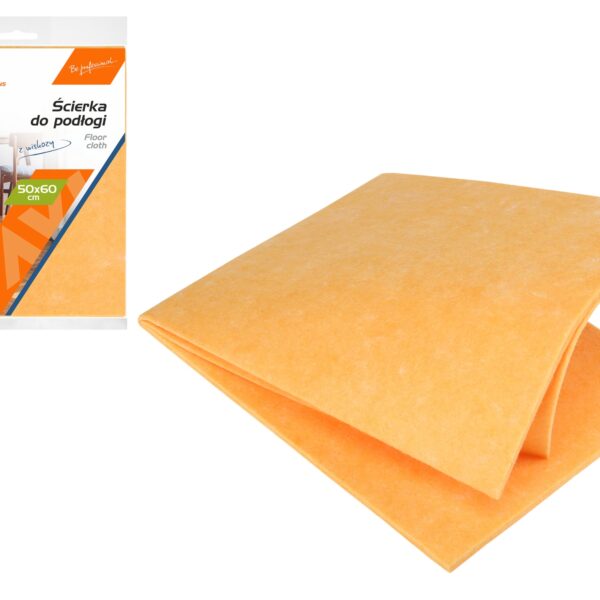Ścierka do podłogi pomarańczowa 1szt 50x60 cm Ravi