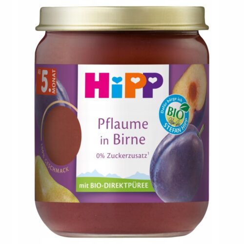HiPP BIO Gruszki ze śliwkami 160g od 5 miesiąca
