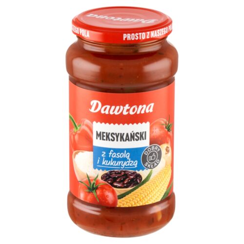 Sos meksykański z fasolą i kukurydzą Dawtona  520 g