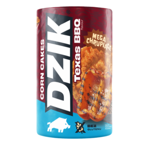 Dzik Wafle kukurydziane Texas BBQ niska zawartość cukru BEZ GLUTENU 120 g 2 Dzik wafle kukurydziane BBQ
