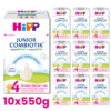 HiPP 4 Junior Combiotik Produkt na bazie mleka dla małych dzieci po 2. roku 10x550g / IMC550MB1-pak-10