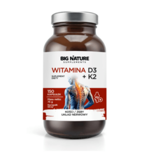 Witamina D3 + K2 Big Nature Kapsułki 150 szt.