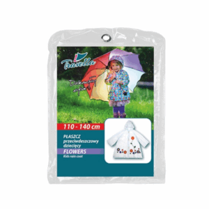 Płaszcz przeciwdeszczowy dziecięcy FLOWERS Travella Ravi / ZRAVPLPF