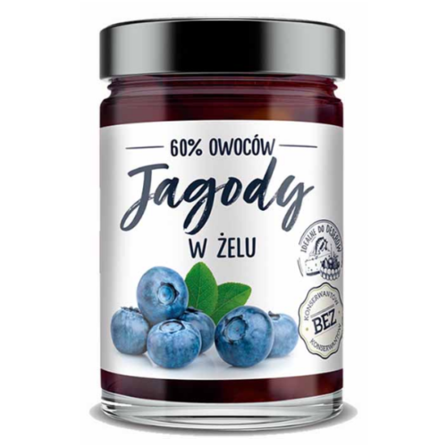 Jagody w żelu Helcom 320g