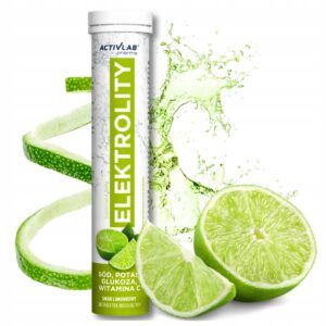 Elektrolity ActivLab 20 tabletek Limonka