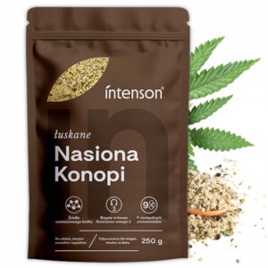 Nasiona konopi łuskane Intenson 250g