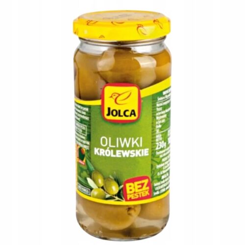 Jolca oliwki Gordal zielone bez pestek, 230g