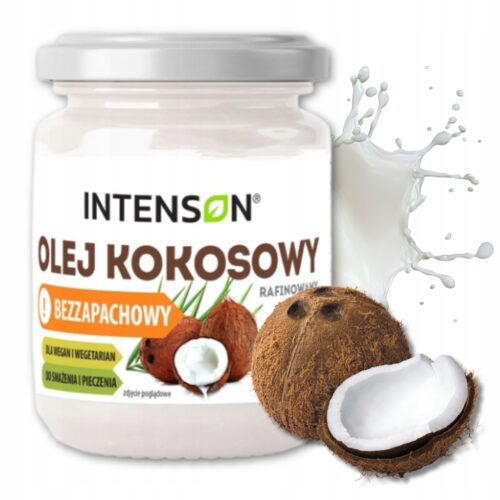 Olej kokosowy rafinowany Intenson 500ml