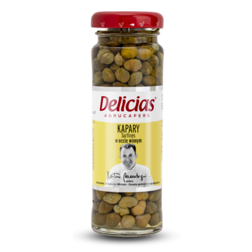 Kapary w occie Sherry 100 g Delicias Agrucapers 100g