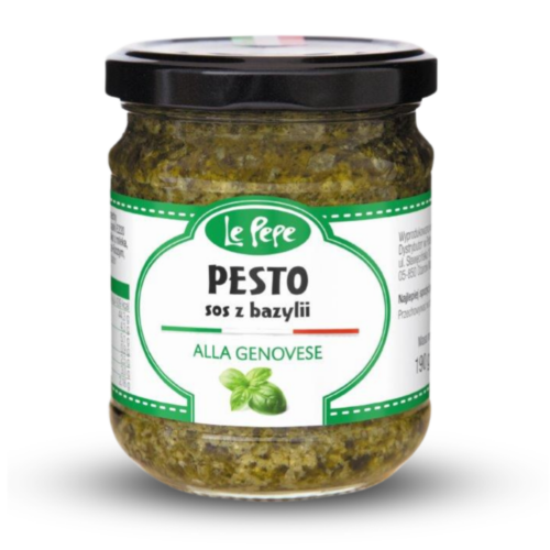 Pesto Alla Genovese sos z bazylii 190 g Le Pepe
