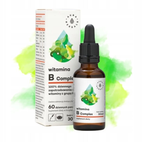 Aura Herbals B Complex w kroplach 30ml