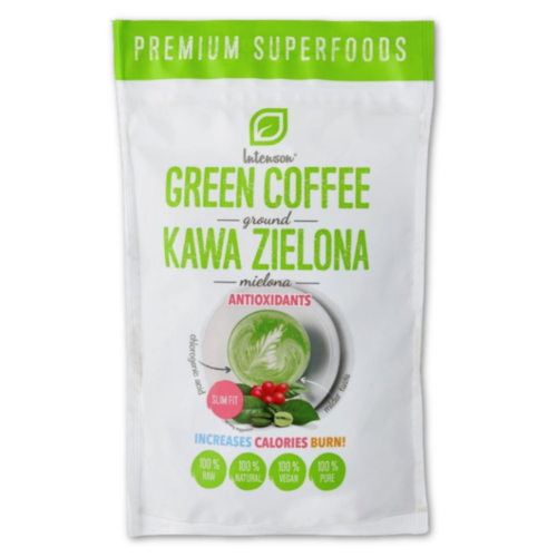 Kawa zielona mielona 250g Intenson