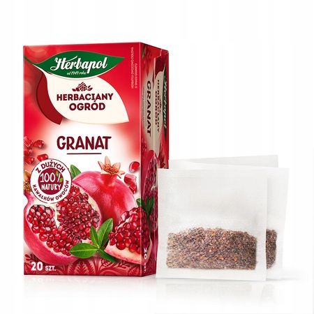 Herbapol Herbaciany Ogród Herbatka owocowo-ziołowa granat 50g