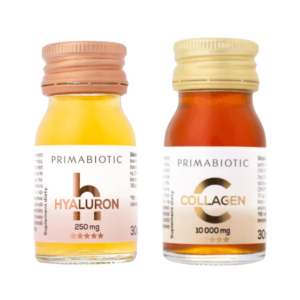 Kolagen & Kwas Hialuronowy Primabiotic pielęgnacja skóry shot 4 x 30ml 2 Primabiotic