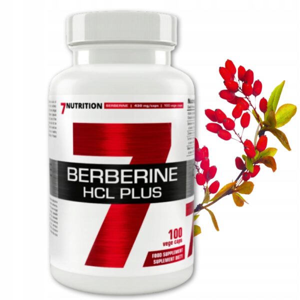 272c3b49-8e80-4ba4-8a90-bf2bdaaec90b.jpeg Berberina HCL Plus 7nutrition 100 kapsułek