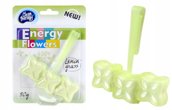 Kostka wc Energy Flowers Lemon grass 50g Ravi