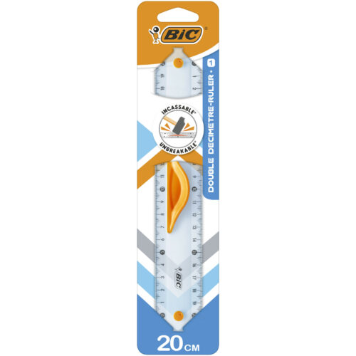 Linijka BiC Double Ruler 20 cm