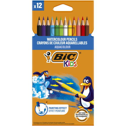 Kredki akwarelowe BiC Aquacolour