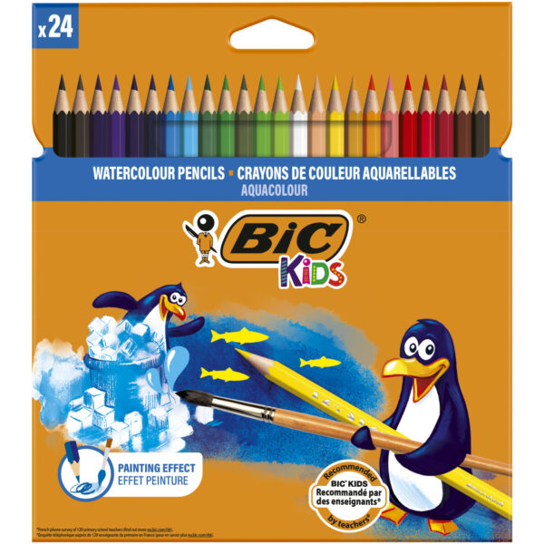 BIC Kids Aquacouleur Kredki ołówkowe