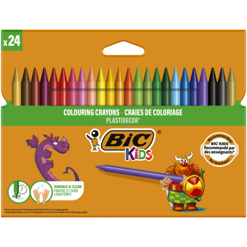BIC Kids Plastidecor Kredki świecowe