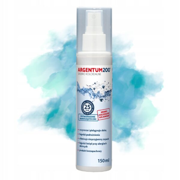Aura Herbals Argentum200 25 ppm Srebro Koloidalne 150 ml