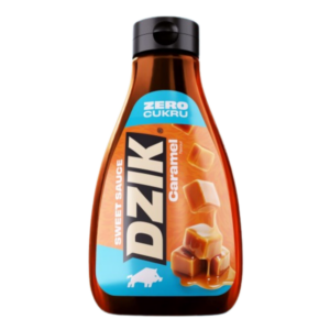 Dzik Sos ZERO cukru CARAMEL smak karmelowy do deserów naleśników 425 ml 2 Dzik sos karmelowy