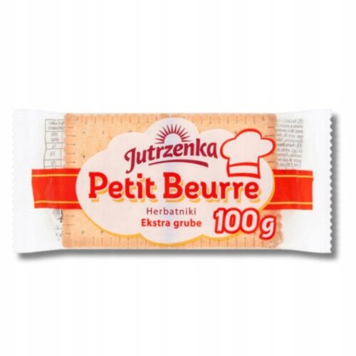 Jutrzenka Herbatniki Petit Beurre ekstra grube 100g
