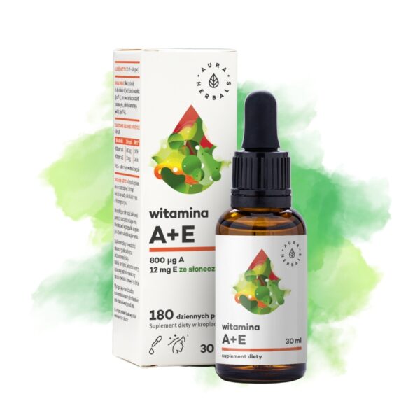 Aura Herbals  A + E w kroplach 30ml