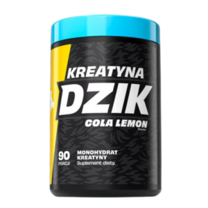 KREATYNA monohydrat WK DZIK cola lemon 90 porcji COLA CYTRYNA 369g 2 Kreatyna dzik