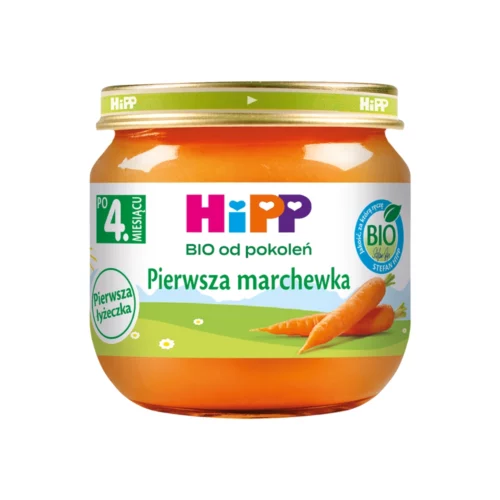 HiPP BIO Pierwsza marchewka po 4. miesiącu, 80g