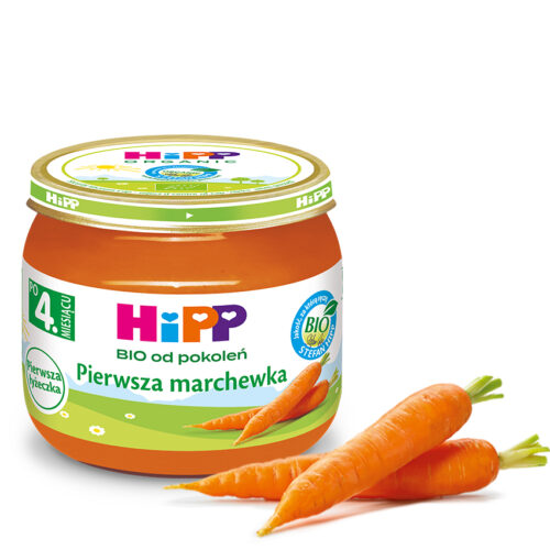 HiPP BIO Pierwsza marchewka po 4. miesiącu, 80g