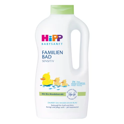 HiPP Babysanft Sensitive, Płyn do kąpieli dla całej rodziny, od 1. dnia życia, 1000 ml