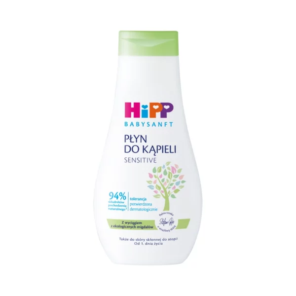 4062300422506 HiPP Babysanft Sensitive, Płyn do kąpieli, od 1. dnia życia, 350 ml
