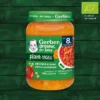 Gerber Organic Plant-tastic Warzywna potrawka włoska z pomidorami dla niemowląt po 8. miesiącu 190 g
