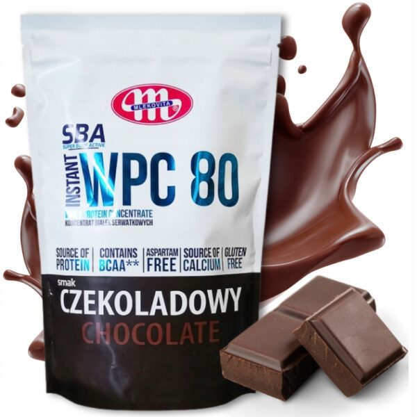 SBA WPC 80 Mlekovita 700g Odżywka białkowa Czekoladowa