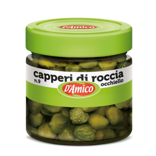 Kapary w occie winnym 100g D'Amico